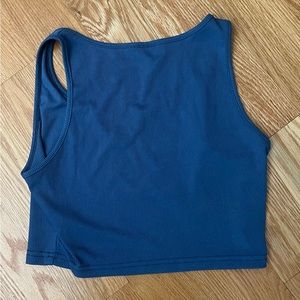Blue Crop Top, Size M (US)